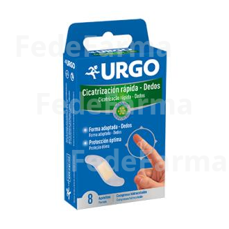 URGO CICATRIZACION RAPIDA 8 APOSITOS DEDOS URGO