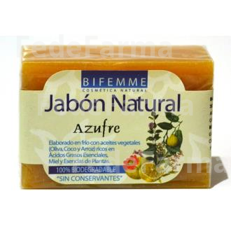 JABON DE AZUFRE (ZOLFO) 100GR BIFEMME YNSADIET