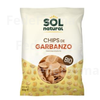 CHIPS DE GARBANZOS 80GR. BIO SOLNATURAL