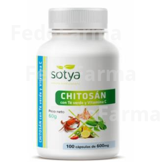 CHITOSAN + TE VERDE 100CAP. SOTYA
