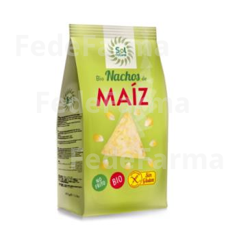 NACHOS DE MAIZ NO FRITOS 80GR. BIO SOLNATURAL