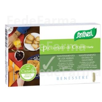 PICOLINATO DE CROMO FORTE 40CAP. SANTIVERI