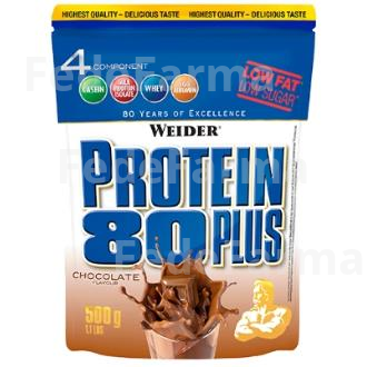 WEIDER PROTEIN 80 PLUS CHOCOLATE 500GR. WEIDER