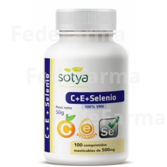 C+E SELENIO ANTIOXIDANTE 100COMP. SOTYA