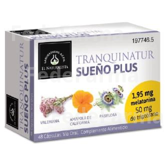 TRANQUINATUR SUENO PLUS 48CAP. EL NATURALISTA