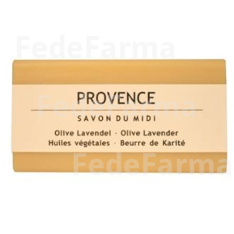 JABON EN PASTILLA DE PROVENCE(LAVANDA-OLIVA) 100GR SAVON DU MIDI