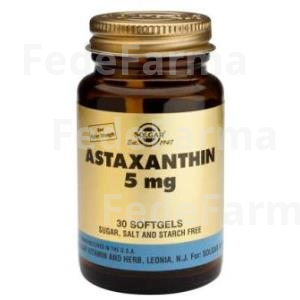 COMPLEJO DE ASTAXANTINA 5MG. 30CAP.GEL.BLANDA SOLGAR