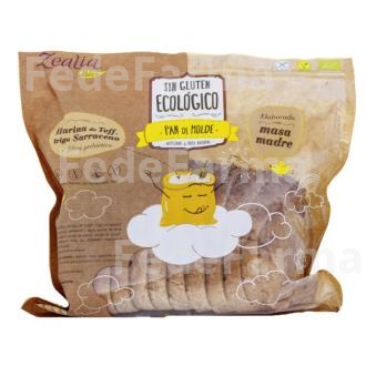 PAN DE MOLDE MASA MADRE 360GR. BIO SG VEGAN ZEALIA