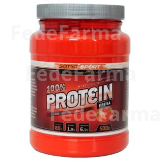 PROTEINAS SOJA 100% FRESA 500GR. SOTYA