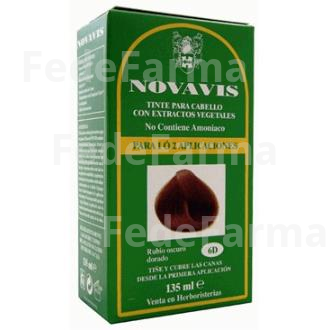 TINTE NOVAVIS 6D RUBIO OSCURO DORADO 120ML. NOVAVIS
