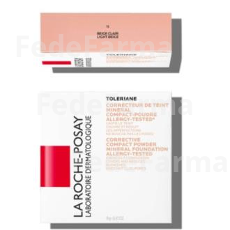 TOLERIANE TEINT COMPACTO 11 BEIGE CLARO SPF 25 9GR LA ROCHE POSAY