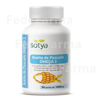 EPA OMEGA 1000MG. 50PERLAS SOTYA