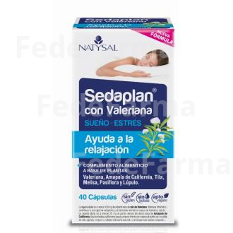 SEDAPLAN (VALERIANA-TRANQUILIZANTE) 40CAP. NATYSAL