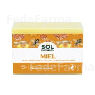 JABON EN PASTILLA DE MIEL 100GR. SOLNATURAL