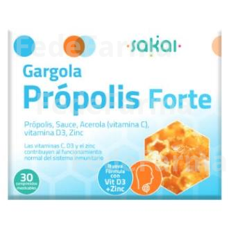 GARGOLA PROPOLIS FORTE 30COMP MAST. SAKAI