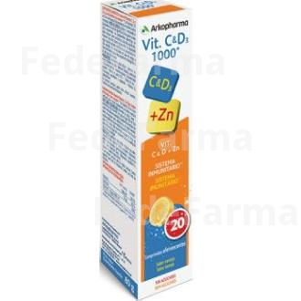 VITAMINA C+D3 1000MG 20COMP. ARKOPHARMA