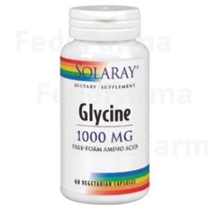 GLYCINE 1000MG. 60CAP.VEG SOLARAY