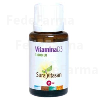 VITAMINA D3 LIQUIDA 15ML. SURA VITASAN