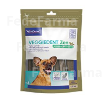 VIRBAC VET VEGGIEDENT ZEN XS &LT;5 KG VET 15 UN VET