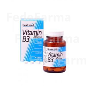 VIT B3 NIACINAMIDA 90COMP. HEALTH AID HEALTH AID