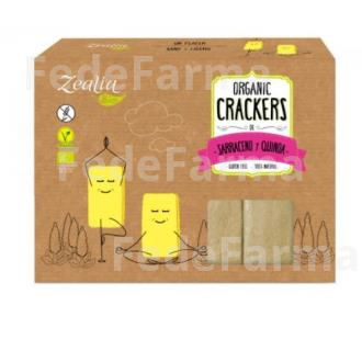 CRACKERS DE SARRACENO Y QUINOA 120GR. BIO SG VEGAN ZEALIA