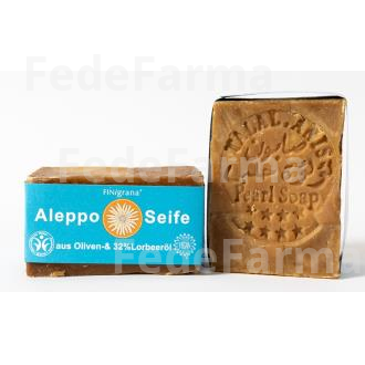 JABON EN PASTILLA ALEPO 32%+LAUREL 165GR. BIO SAVON DU MIDI