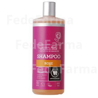 CHAMPU ROSAS CABELLO NORMAL 500ML. ECO VEGAN URTEKRAM