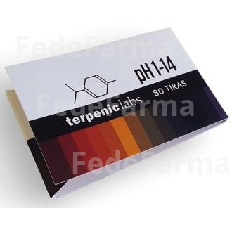 TIRAS MEDIDORAS DE PH 80UD. TERPENIC EVO