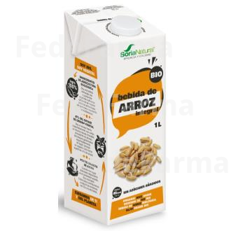 BEBIDA VEGETAL DE ARROZ 1LT 6UDS. BIO SG VEGAN SORIA NATURAL