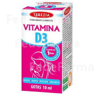 VITAMINA D3 GOTAS 10ML. TEREZIA