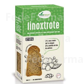 BISCOTE LINOXTROTE INTEGRAL TRIGO CON LINO 300GR. SORIA NATURAL