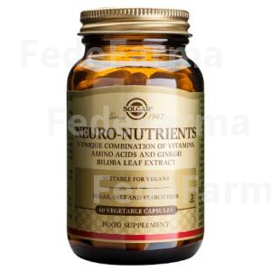 NEURO NUTRIENTS 60VEGICAPS. SOLGAR