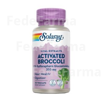 ACTIVATED BROCCOLI SEED EXTRACT 350MG. 30CAP. SOLARAY