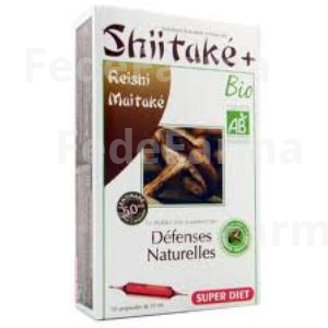 SHITAKE-MAITAKE-REISHI BIO 20AMP. SUPERDIET