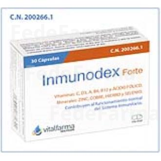 INMUNODEX FORTE 30CAP. VITALFARMA