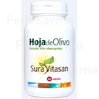 HOJA DE OLIVO 60CAP. SURA VITASAN