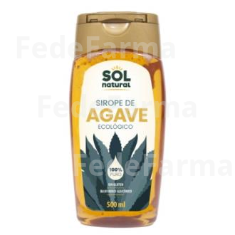 SIROPE DE AGAVE CON DOSIFICADOR 500ML. SOLNATURAL