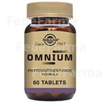 OMNIUM (COMP. DE MULTIFITONUTRIENTES) 60COMP. SOLGAR