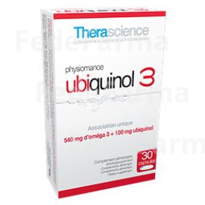 PHYSIOMANCE UBIQUINOL 3 30CAP. THERASCIENCE