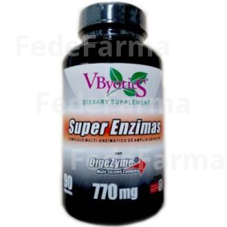 SUPERENZIMAS CON DIGESZYME 90CAP. VBYOTICS