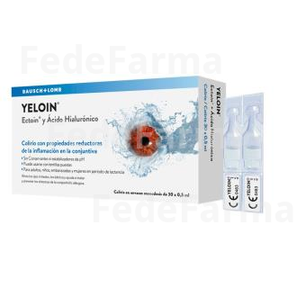 YELOIN COLIRIO 30MONODOSIS BAUSCH + LOMB