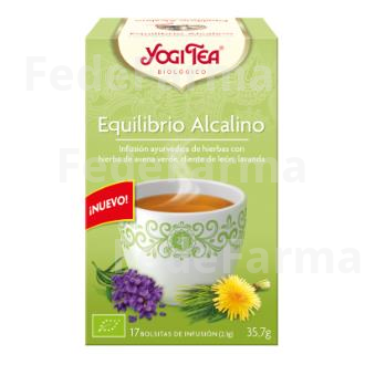 YOGI TEA EQUILIBRIO ALCALINO 17INFUSIONES YOGI TEA