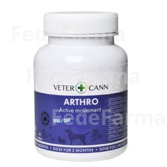 ARTHRO COLAGENO CONDROPOTECTOR 60COMP. VETERCANN VETERINARIA