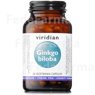 GINKGO BILOBA EXT. ESTANDARIZADO DE HOJA 60CAP.VEG VIRIDIAN