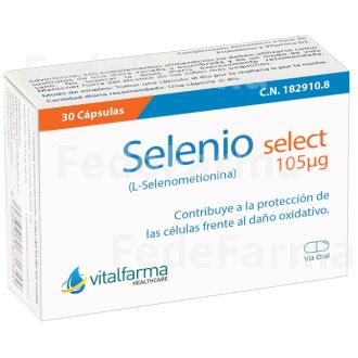 SELENIO SELEC 30CAP. VITALFARMA