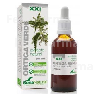 EXT. ORTIGA VERDE XXI 50ML. S/AL SORIA NATURAL