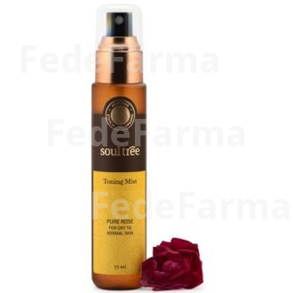 TONICO FACIAL ROSA PIEL NORMAL Y SECA 100ML. SOULTREE