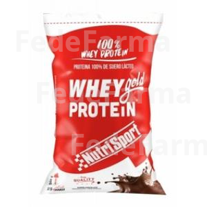 WHEY GOLD PROTEIN CHOCOLATE BOLSA 500GR. NUTRISPORT