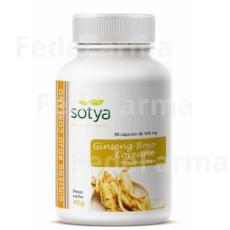 GINSENG ROJO COREANO 90CAP. SOTYA
