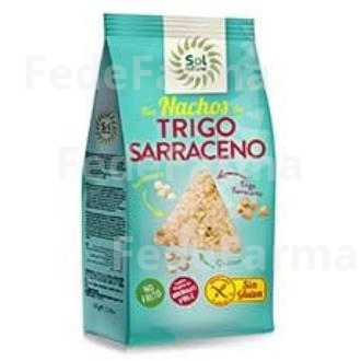 NACHOS DE TRIGO SARRA AMARAN QUINOA NO FRITOS 80G SOLNATURAL